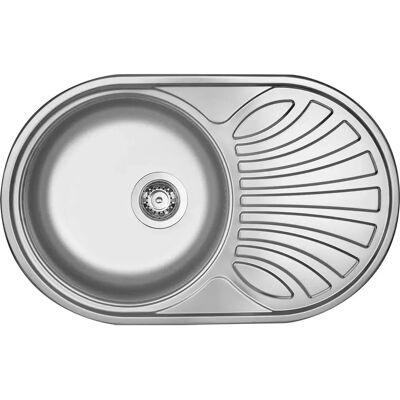 Deante Stahlsinkebowl - 1-Kompartiment, 77cm Deante Stahlsinkebowl - 1-Kompartiment, 77cm