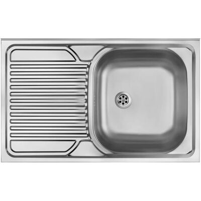 Fregadero de Cocina de Acero Inoxidable Deante Modelo ZM5 311L Izquierda - Fregadero Fregadero de Cocina de Acero Inoxidable Deante Modelo ZM5 311L Izquierda - Fregadero
