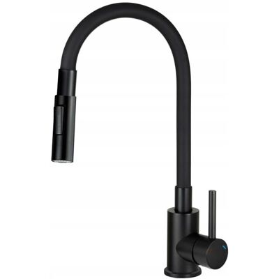 Grifo de cocina Deante - Caño curvado, 2 tipos de chorro Grifo de cocina Deante - Caño curvado, 2 tipos de chorro