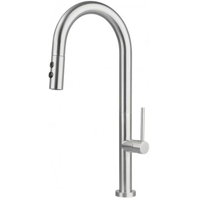 Deante Kuchyňská baterie z wyciąganą wylewką - 2 rodzaje strumienia - Kitchen Faucet Deante Kuchyňská baterie z wyciąganą wylewką - 2 rodzaje strumienia - Kitchen Faucet