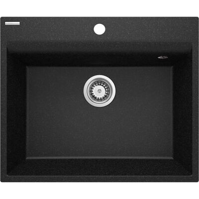 Fregadero de cocina de granito Deante ZRC210A 1 cubeta Fregadero de cocina de granito Deante ZRC210A 1 cubeta