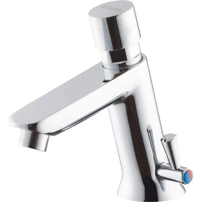 Miscelatore lavabo temporizzato - Controllo della temperatura - Senza chiusura dello scarico Miscelatore lavabo temporizzato - Controllo della temperatura - Senza chiusura dello scarico