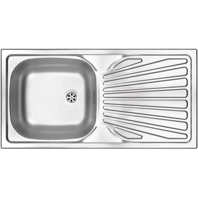 Deante Modell ZMU 011B Edelstahlspüle mit Abtropfbereich - Spüle Deante Modell ZMU 011B Edelstahlspüle mit Abtropfbereich - Spüle