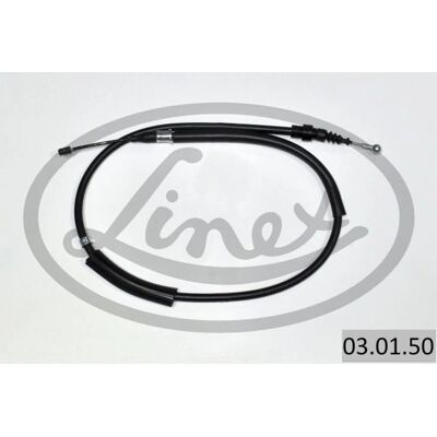 LINEX 03.01.50 Parking Brake Cable - Left Side for AUDI LINEX 03.01.50 Parking Brake Cable - Left Side for AUDI