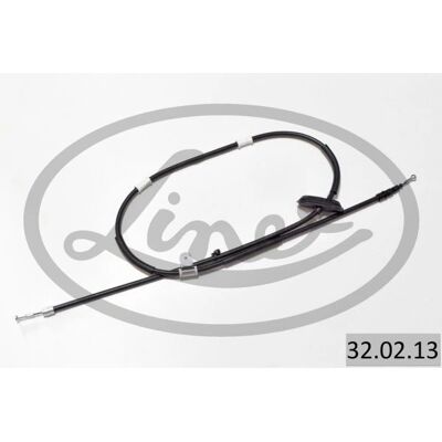 LINEX Cable Brake - 32.02.13 - OEM Opel 13323804, 13250177 LINEX Cable Brake - 32.02.13 - OEM Opel 13323804, 13250177