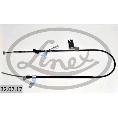 LINEX Parking Brake Cable - 32.02.17 - Right Front LINEX Parking Brake Cable - 32.02.17 - Right Front