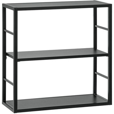Étagère en métal noir 3 niveaux - Ac-Déco - Publicité Étagère en métal noir 3 niveaux - Ac-Déco - Publicité