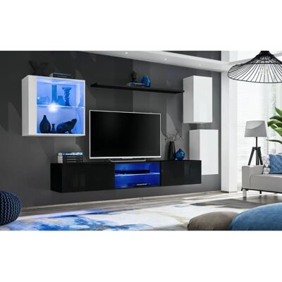 Switch - XXIII - L 250 x P 40 x H 140 cm - meuble TV - Publicité Switch - XXIII - L 250 x P 40 x H 140 cm - meuble TV - Publicité