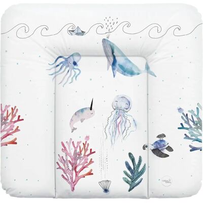 Ceba Tapis de change Watercolor - 75x72 - Soins bébé - Publicité Ceba Tapis de change Watercolor - 75x72 - Soins bébé - Publicité