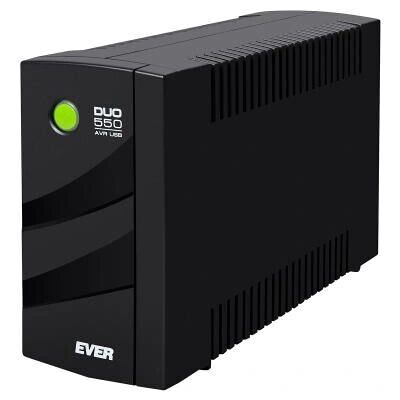 Ever DUO 550 AVR USB UPS - Line-Interattivo 0.55 kVA 4 Prese Ever DUO 550 AVR USB UPS - Line-Interattivo 0.55 kVA 4 Prese