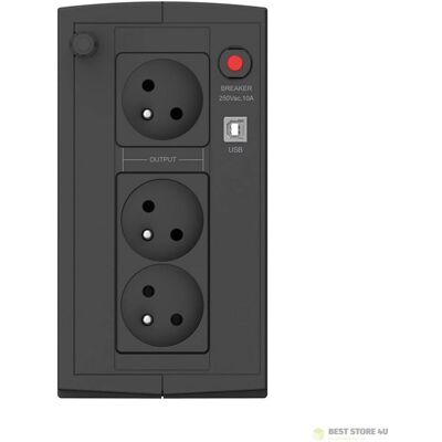 Ever T/DAVRTO-000K85/01 550 W UPS - Sistema di alimentazione ininterrotta Ever T/DAVRTO-000K85/01 550 W UPS - Sistema di alimentazione ininterrotta