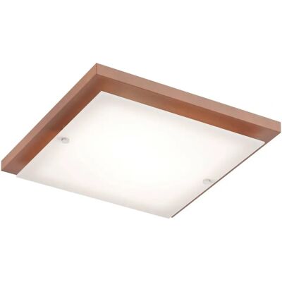 Lamkur Lighting Quadratische Rustikale Deckenleuchte - 2x E27 Lamkur Lighting Quadratische Rustikale Deckenleuchte - 2x E27