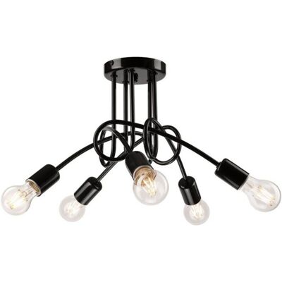 Lamkur Lighting Camilla Multi Arm Semi Flush Ceiling Light - Ceiling Light Lamkur Lighting Camilla Multi Arm Semi Flush Ceiling Light - Ceiling Light