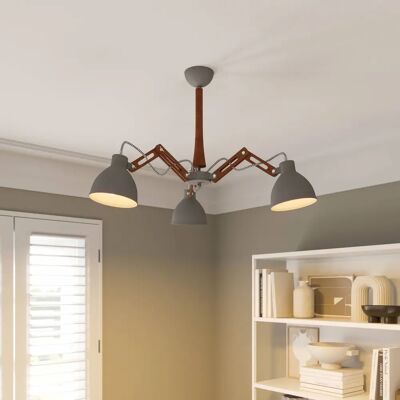 Lamkur Lighting Marcello Regulowane Wieloramienne Oprawa Sufitowa - Rustykalna - 3x E27 Lamkur Lighting Marcello Regulowane Wieloramienne Oprawa Sufitowa - Rustykalna - 3x E27