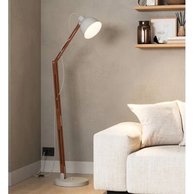 Lamkur Marcello Rustykalny Regulowany Lampa Podłogowa - Lampa Podłogowa Lamkur Marcello Rustykalny Regulowany Lampa Podłogowa - Lampa Podłogowa