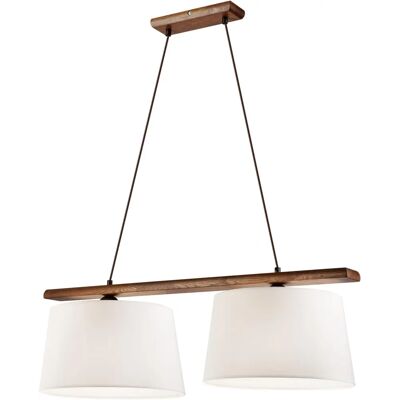 Lamkur Aida Tekstylne Cień Orzech Dąb - Lampa sufitowa Lamkur Aida Tekstylne Cień Orzech Dąb - Lampa sufitowa