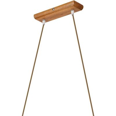 Lamkur Lighting Aida Oak Rustic Pendant Light - Ceiling Lamp with Fabric Shade Lamkur Lighting Aida Oak Rustic Pendant Light - Ceiling Lamp with Fabric Shade