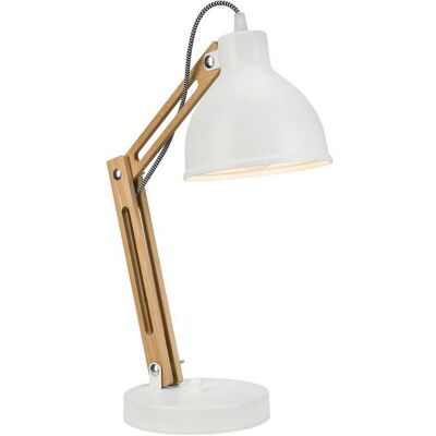 Lamkur Marcello Regulatorowa Lampa Biurkowa Biała - Lampa Biurkowa Lamkur Marcello Regulatorowa Lampa Biurkowa Biała - Lampa Biurkowa