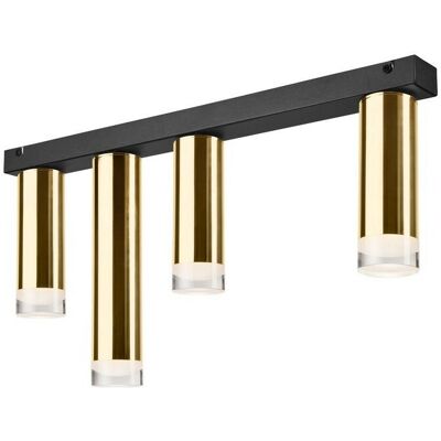Lamkur Diego Oberfläche Einbauleuchte - Gold - 4 E27 Lamkur Diego Oberfläche Einbauleuchte - Gold - 4 E27