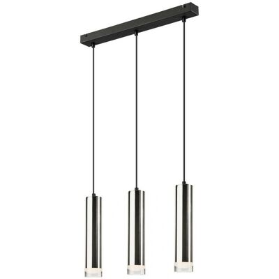 Lamkur Diego Chrome Pendelleuchte - 3 E27 Lamkur Diego Chrome Pendelleuchte - 3 E27