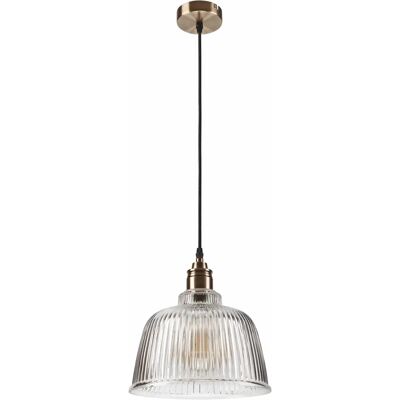 Lamkur Asta 41902 Pendelleuchte - E27, 60W, Gold/Schwarz Lamkur Asta 41902 Pendelleuchte - E27, 60W, Gold/Schwarz