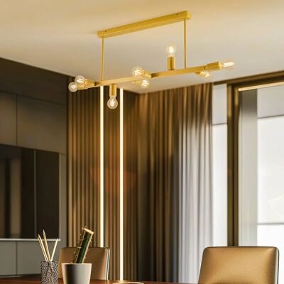 Lamkur Astrid 43449 Deckenlampe Gold/Transparent - Deckenleuchte Lamkur Astrid 43449 Deckenlampe Gold/Transparent - Deckenleuchte