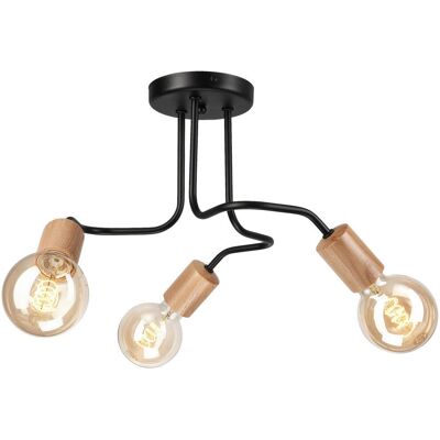 Lamkur Deckenlampe CONOR LM-3.195 - Modern, Schwarz, Mehrpunktbeleuchtung - Deckenlampe Lamkur Deckenlampe CONOR LM-3.195 - Modern, Schwarz, Mehrpunktbeleuchtung - Deckenlampe