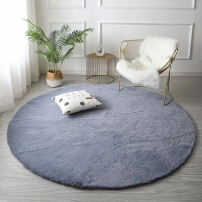 Strado - Rabbit - Silber - 80x80 cm - carpet Strado - Rabbit - Silber - 80x80 cm - carpet