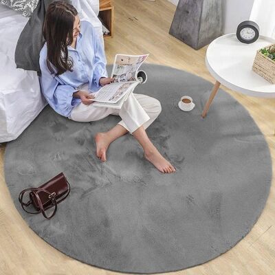 Strado - Rabbit - 140x140 - Silber - Carpet Strado - Rabbit - 140x140 - Silber - Carpet