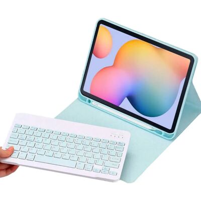 Strado Samsung Galaxy Tab S6 Lite Tastaturhülle - Blau Strado Samsung Galaxy Tab S6 Lite Tastaturhülle - Blau