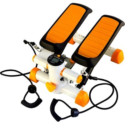 Mini Stepper HMS S3092 Pomarańczowy Biały z Linkami Mini Stepper HMS S3092 Pomarańczowy Biały z Linkami