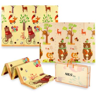 Tapis de Jeu pour Enfants en Mousse NILS Fun MD05 Forêt - Publicité Tapis de Jeu pour Enfants en Mousse NILS Fun MD05 Forêt - Publicité
