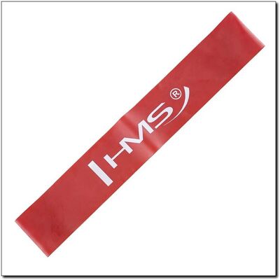 HMS Fitness GU04 Oefenband - Duurzaam, Rood, 600mm HMS Fitness GU04 Oefenband - Duurzaam, Rood, 600mm