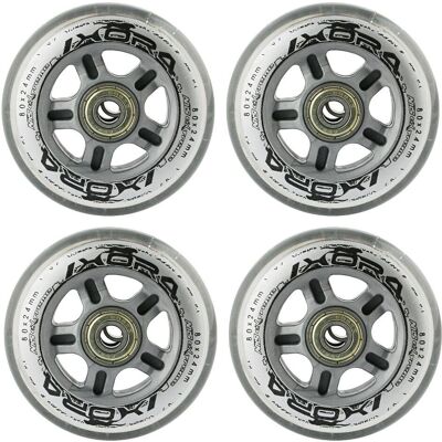 NILS eXtreme Wheels PU 80x24 82A transparent - Roues - Publicité NILS eXtreme Wheels PU 80x24 82A transparent - Roues - Publicité