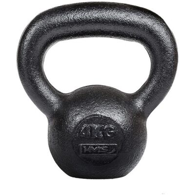 HMS KZG4 4kg Černá kettlebell - Kettlebell HMS KZG4 4kg Černá kettlebell - Kettlebell