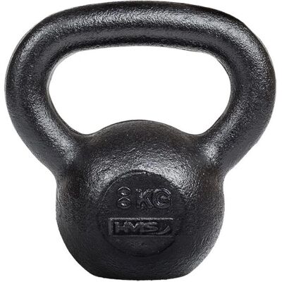 HMS KZG8 Czarny 8 kg Żeliwna Kettlebell HMS KZG8 Czarny 8 kg Żeliwna Kettlebell
