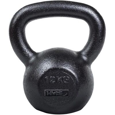 HMS KZG12 12kg Litinový kettlebell - Posilovací vybavení HMS KZG12 12kg Litinový kettlebell - Posilovací vybavení