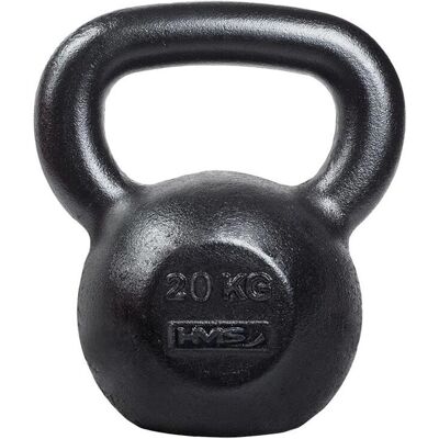 HMS Kettlebell 20kg Schwarz - Fitnessgerät HMS Kettlebell 20kg Schwarz - Fitnessgerät