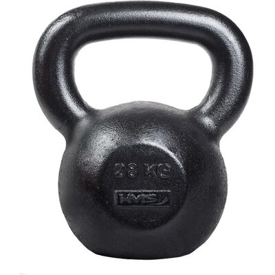HMS KZG28 28kg Kettlebell z litiny - Síla a Funkční Fitness HMS KZG28 28kg Kettlebell z litiny - Síla a Funkční Fitness