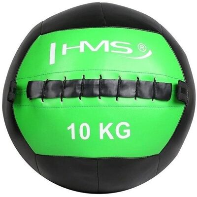 Piłka ścienna HMS 10kg - Trening siłowy i funkcjonalny Piłka ścienna HMS 10kg - Trening siłowy i funkcjonalny