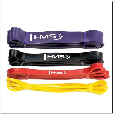 HMS Fitness GU05 Widerstandsbänder-Set - Mehrfarbige Trainingsbänder HMS Fitness GU05 Widerstandsbänder-Set - Mehrfarbige Trainingsbänder