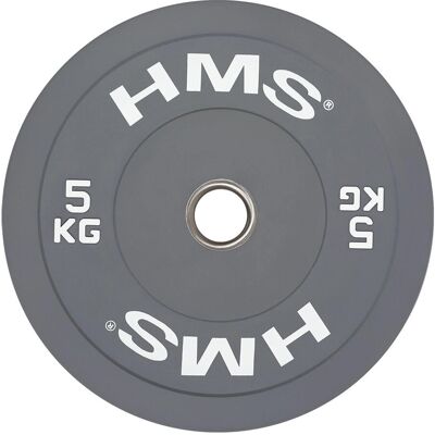 HMS CBR05 5kg Olimpijska Talerz z Gumowym Wykończeniem - Talerz Zestawowy HMS CBR05 5kg Olimpijska Talerz z Gumowym Wykończeniem - Talerz Zestawowy