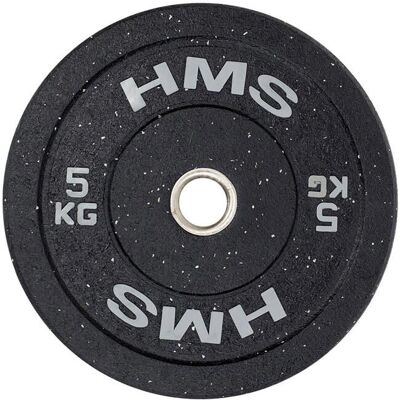 Olympijský gumový kotouč HMS - 5kg Olympijský gumový kotouč HMS - 5kg