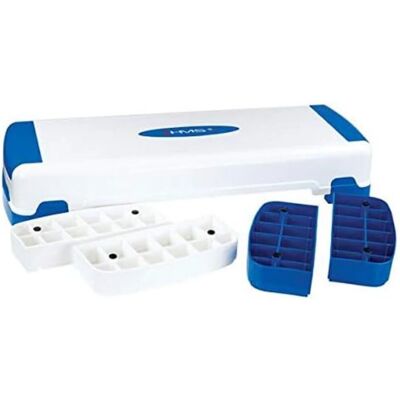 HMS Step Aeróbico AS005 Blanco y Azul - Step Aerobic HMS Step Aeróbico AS005 Blanco y Azul - Step Aerobic