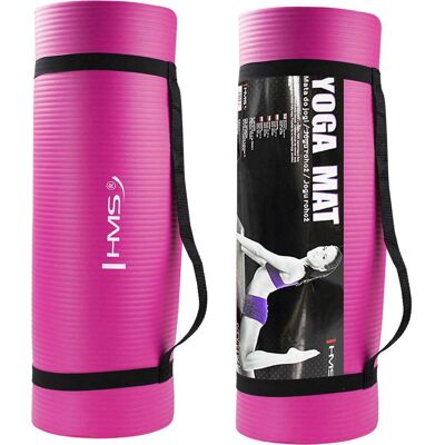 HMS Roze Yoga Mat YM04 - Yogamat HMS Roze Yoga Mat YM04 - Yogamat