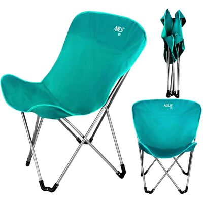 Nils Extreme Nils Camp Nc3051 Chaise de Randonnée Verte - Chaise de Camping - Publicité Nils Extreme Nils Camp Nc3051 Chaise de Randonnée Verte - Chaise de Camping - Publicité