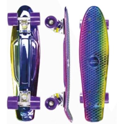 Nils Extreme PNB01 Regenbogen Electrostyle Pennyboard - Skateboard Nils Extreme PNB01 Regenbogen Electrostyle Pennyboard - Skateboard