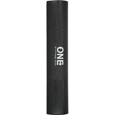 ONE Fitness YM02 Zwarte Yogamat - Yogamat ONE Fitness YM02 Zwarte Yogamat - Yogamat