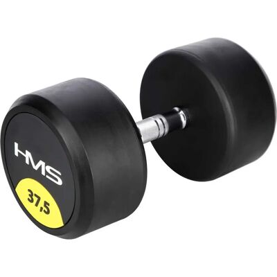 HMS HG Pro 37,5Kg Haltère En Caoutchouc - Publicité HMS HG Pro 37,5Kg Haltère En Caoutchouc - Publicité
