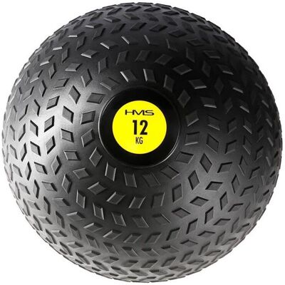 HMS PST12 Ballon médicinal noir 12 kg - Medicine Ball - Publicité HMS PST12 Ballon médicinal noir 12 kg - Medicine Ball - Publicité